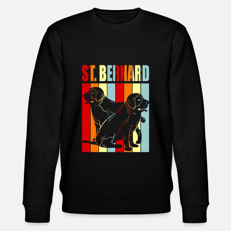 Saint-bernard - Sweat bio CHANGER Stanley/Stella Unisexe - noir