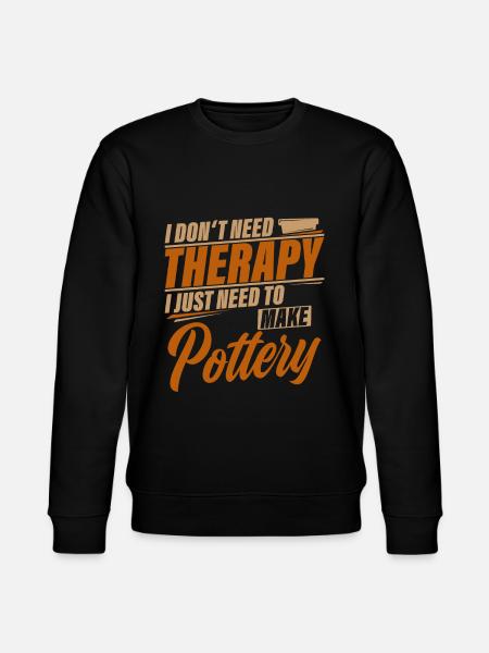 do pottery - Stanley/Stella CHANGER Unisex Organic Sweatshirt - black