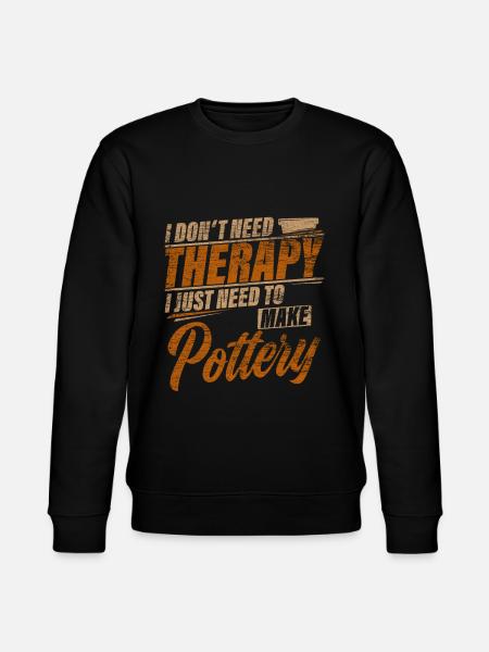 do pottery - Stanley/Stella CHANGER Unisex Organic Sweatshirt - black