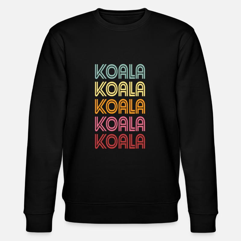 koala - Sweat bio CHANGER Stanley/Stella Unisexe - noir