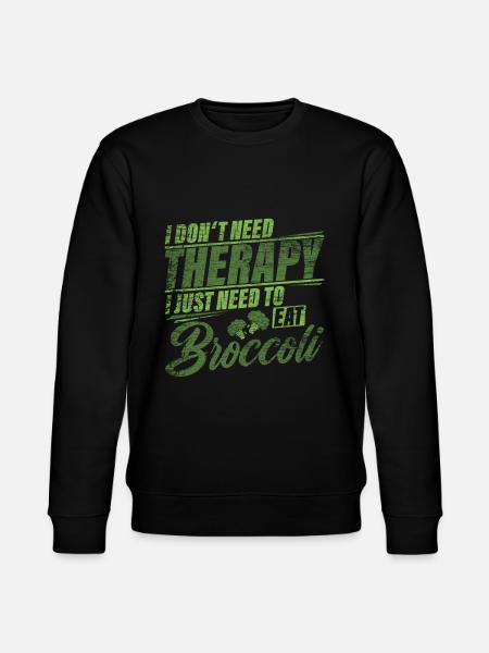 broccoli - Stanley/Stella CHANGER Unisex Organic Sweatshirt - black