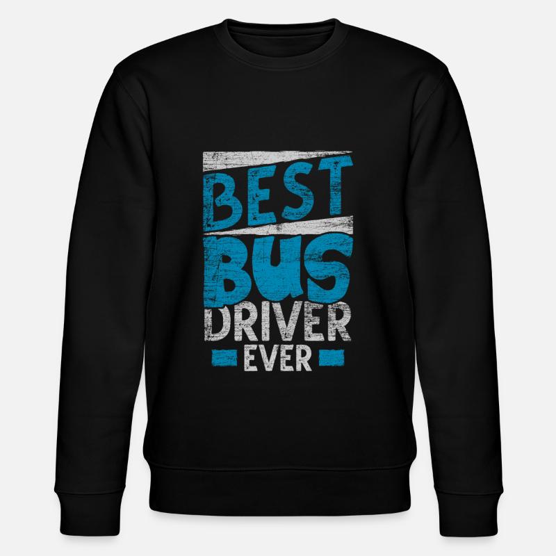 Busfahrer - Stanley/Stella Unisex Bio-Sweatshirt CHANGER  - Schwarz