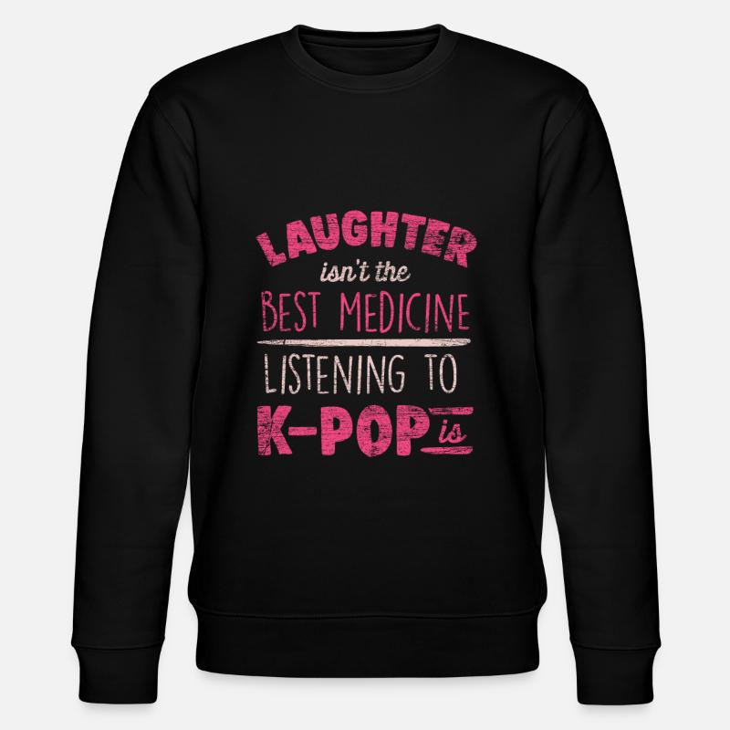 K-Pop - Stanley/Stella Unisex Bio-Sweatshirt CHANGER  - Schwarz