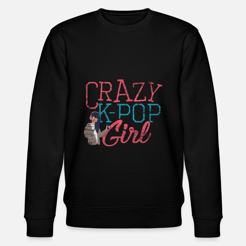 K-POP - Stanley/Stella Unisex Bio-Sweatshirt CHANGER  - Schwarz
