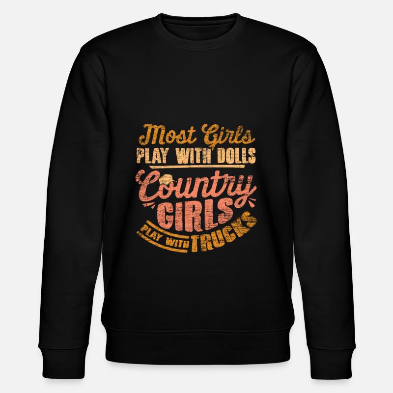 Fille de camionneur - Sweat bio CHANGER Stanley/Stella Unisexe - noir