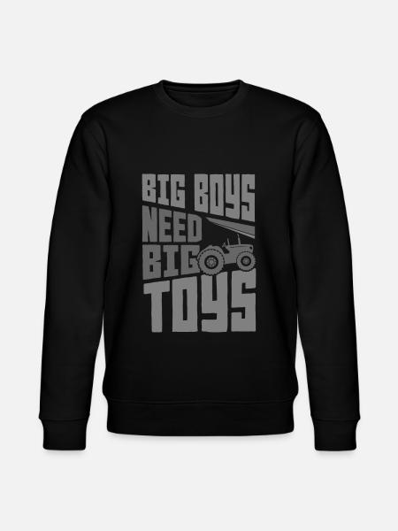 tractor - Stanley/Stella CHANGER Unisex Organic Sweatshirt - black