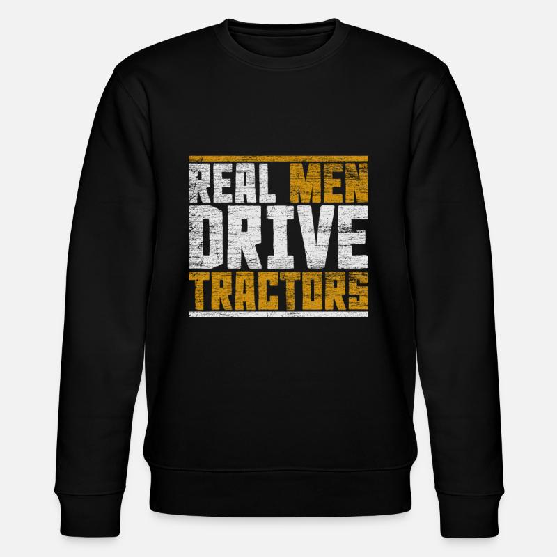 Traktor - Stanley/Stella Unisex Bio-Sweatshirt CHANGER  - Schwarz