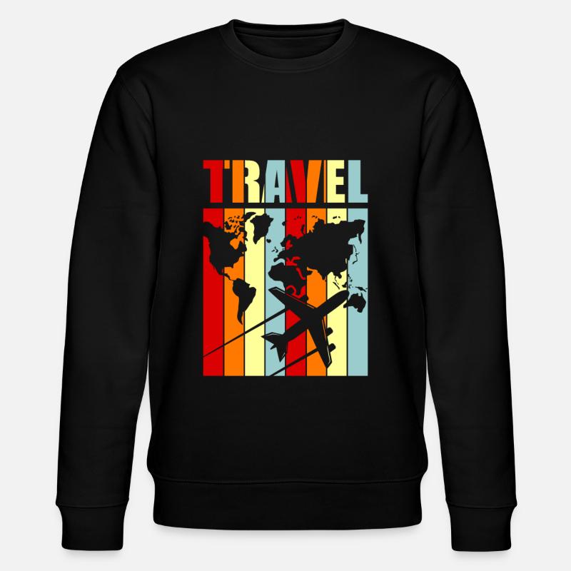 Reise - Stanley/Stella Unisex Bio-Sweatshirt CHANGER  - Schwarz