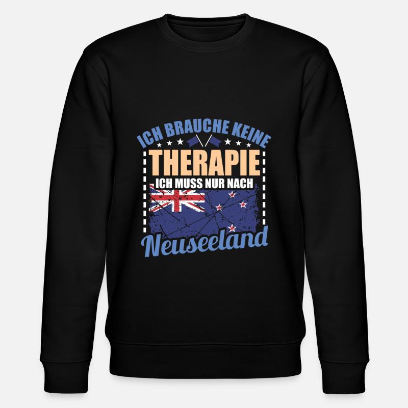nouvelle-Zélande - Sweat bio CHANGER Stanley/Stella Unisexe - noir