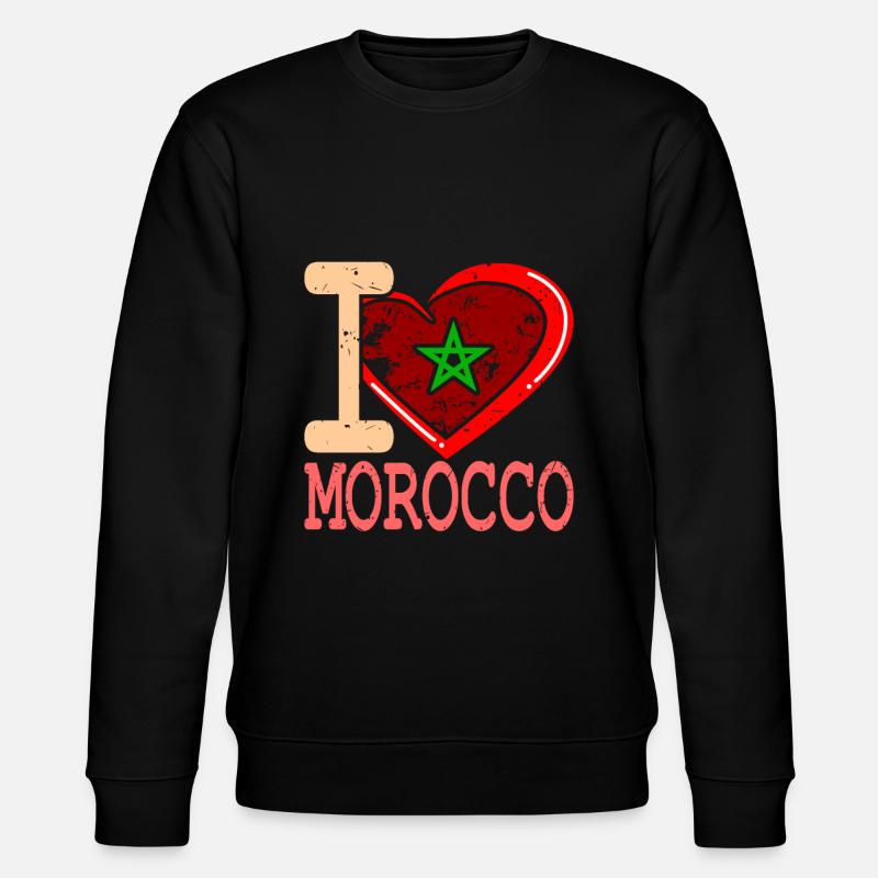 Le maroc - Sweat bio CHANGER Stanley/Stella Unisexe - noir