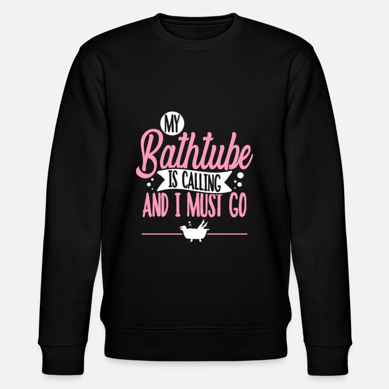 bain - Sweat bio CHANGER Stanley/Stella Unisexe - noir