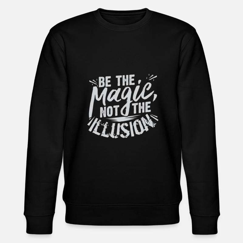 magic - Stanley/Stella CHANGER Unisex Organic Sweatshirt - black