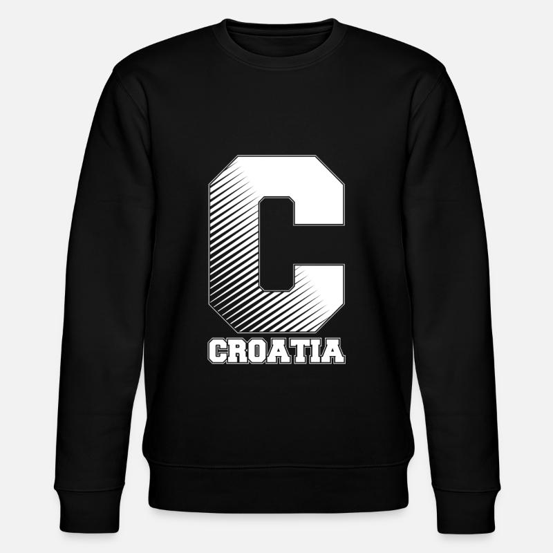 Croatie - Sweat bio CHANGER Stanley/Stella Unisexe - noir