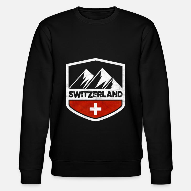 Suisse - Sweat bio CHANGER Stanley/Stella Unisexe - noir