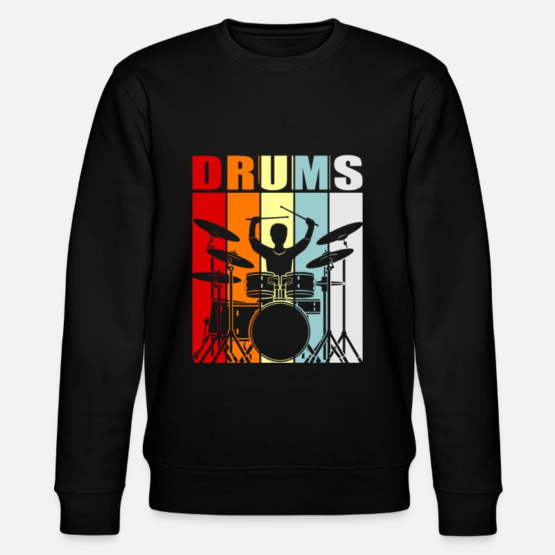 Percussion - Stanley/Stella CHANGER Unisex Organic Sweatshirt - black