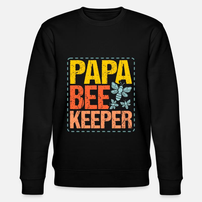 Beekeepers beekeepers - Stanley/Stella CHANGER Unisex Organic Sweatshirt - black