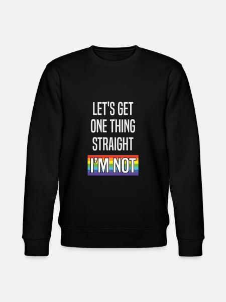 LGBT - Stanley/Stella CHANGER Unisex Organic Sweatshirt - black