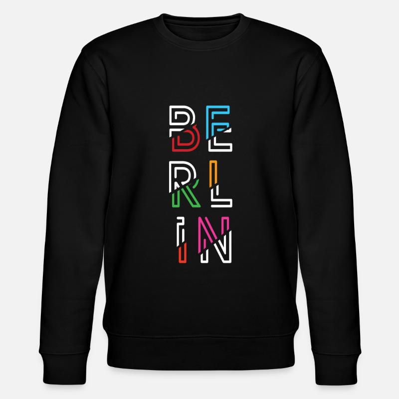 Berlin - Sweat bio CHANGER Stanley/Stella Unisexe - noir