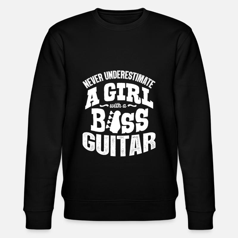 Guitare basse - Sweat bio CHANGER Stanley/Stella Unisexe - noir