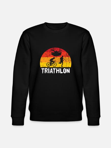 Triathlon - Stanley/Stella CHANGER Unisex Organic Sweatshirt - black
