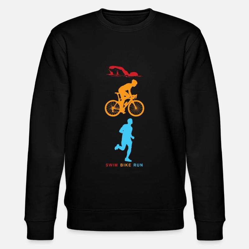 Triathlon - Sweat bio CHANGER Stanley/Stella Unisexe - noir