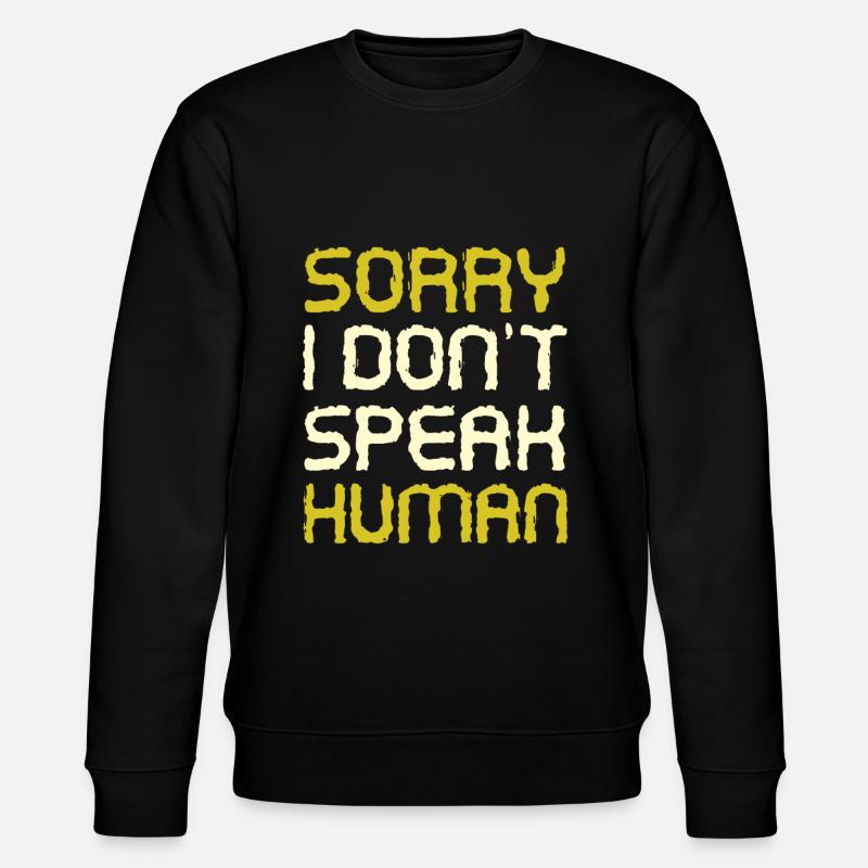 étranger - Sweat bio CHANGER Stanley/Stella Unisexe - noir