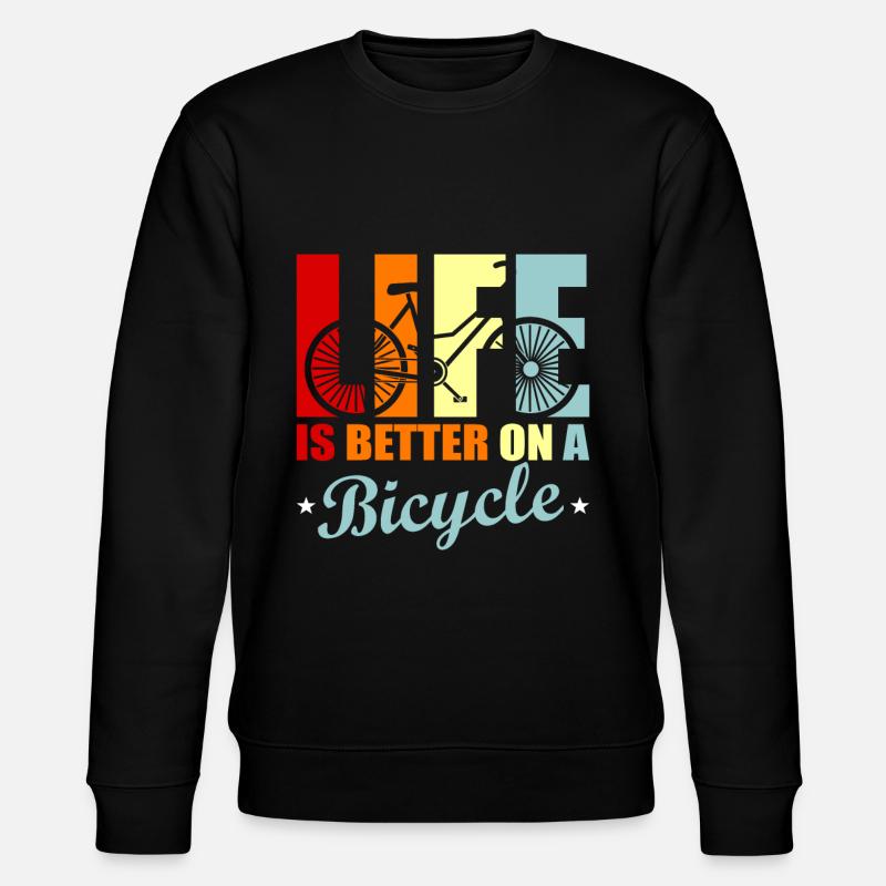 vélo - Sweat bio CHANGER Stanley/Stella Unisexe - noir