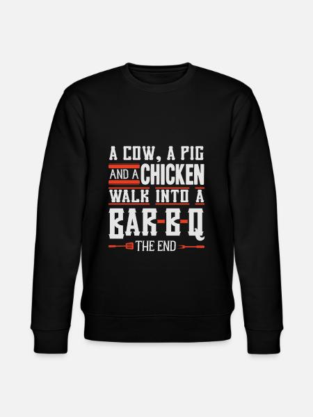 BBQ BBQ - Stanley/Stella CHANGER Unisex Organic Sweatshirt - black