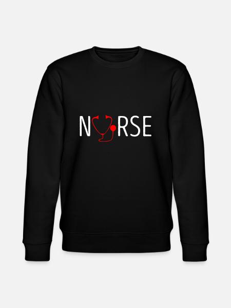 Nurse nurse - Stanley/Stella CHANGER Unisex Organic Sweatshirt - black