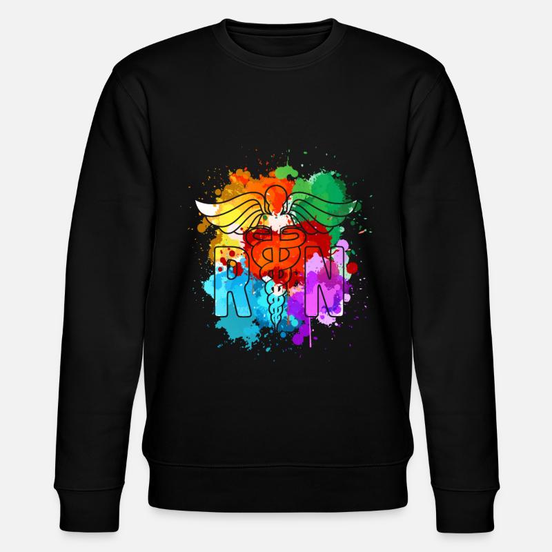 Nurse nurse - Stanley/Stella CHANGER Unisex Organic Sweatshirt - black