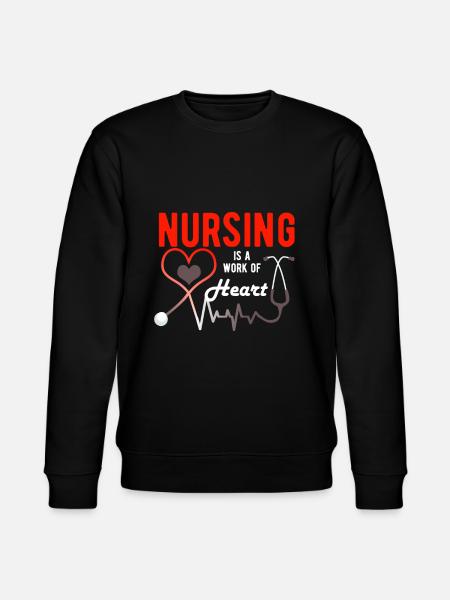 Nurse nurse - Stanley/Stella CHANGER Unisex Organic Sweatshirt - black