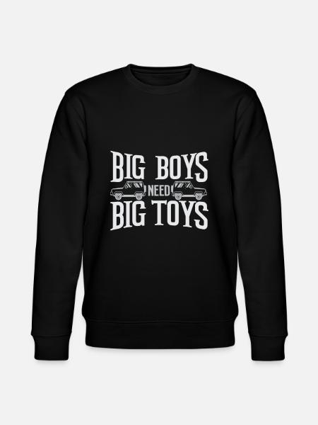 Off-road vehicle - Stanley/Stella CHANGER Unisex Organic Sweatshirt - black