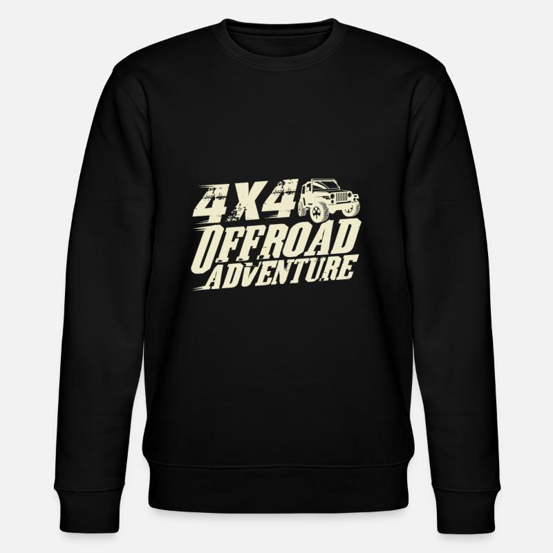 Véhicule tout terrain - Sweat bio CHANGER Stanley/Stella Unisexe - noir
