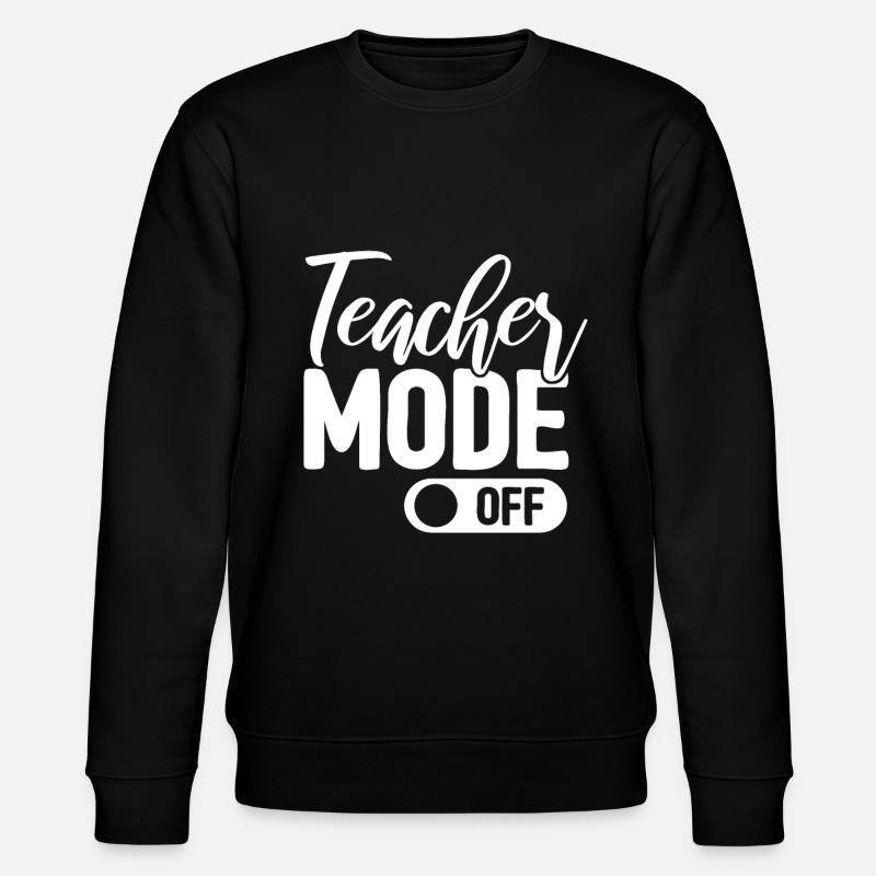 Enseignant enseignant - Sweat bio CHANGER Stanley/Stella Unisexe - noir