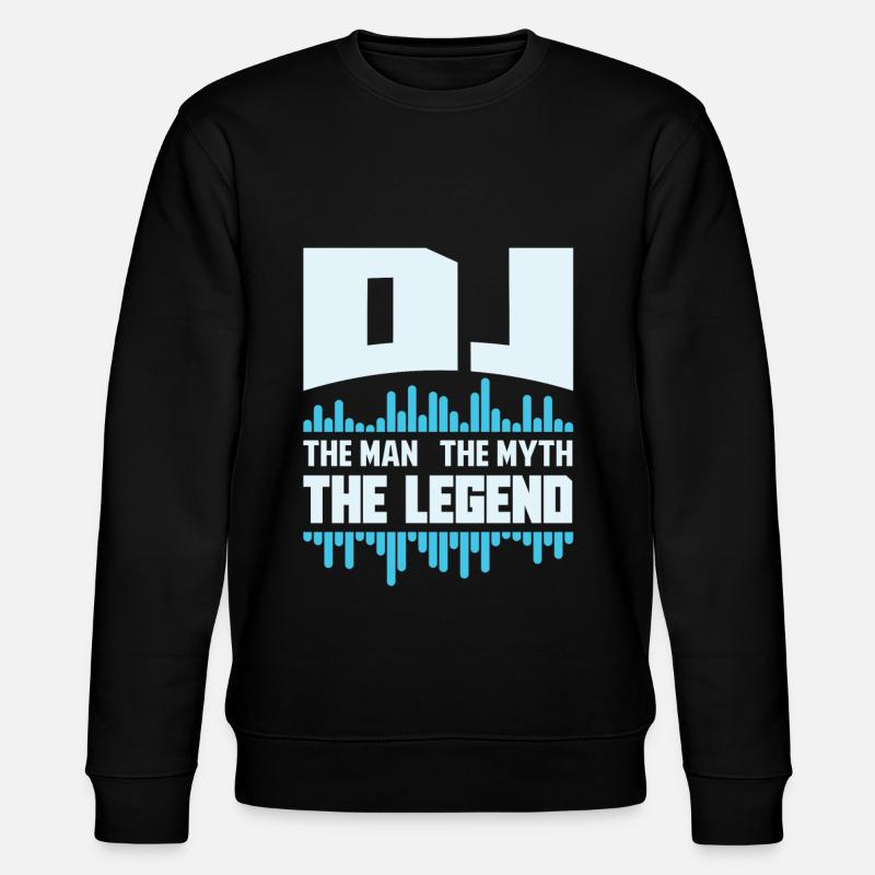 DJ - Stanley/Stella Unisex Bio-Sweatshirt CHANGER  - Schwarz