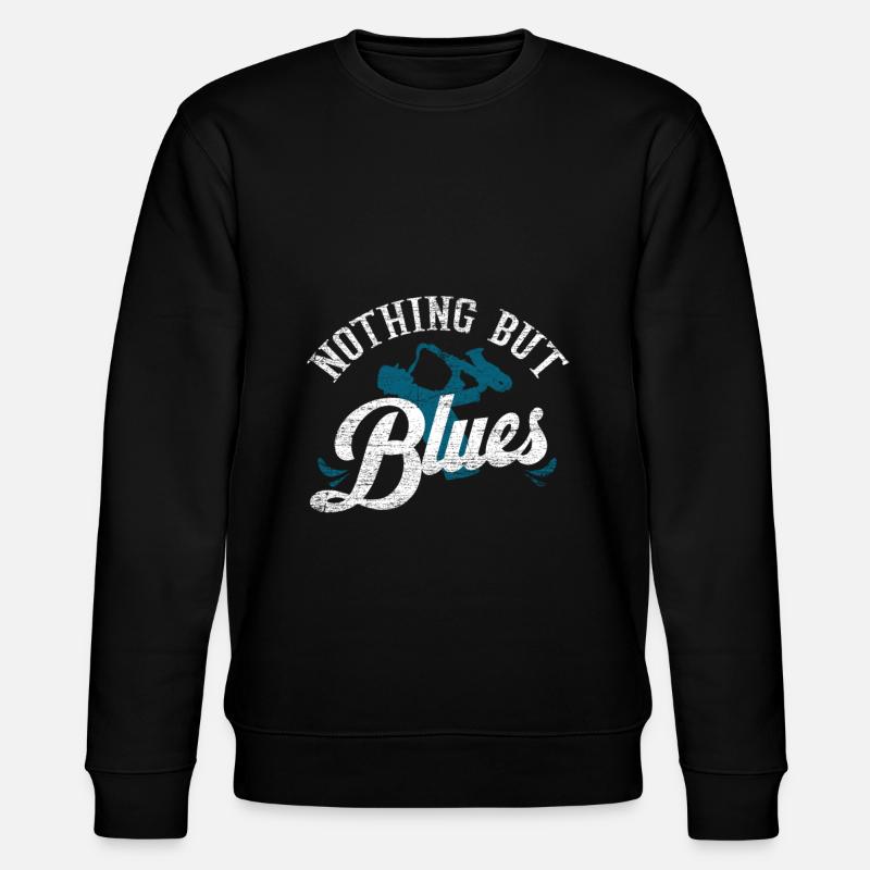 Blues - Sweat bio CHANGER Stanley/Stella Unisexe - noir