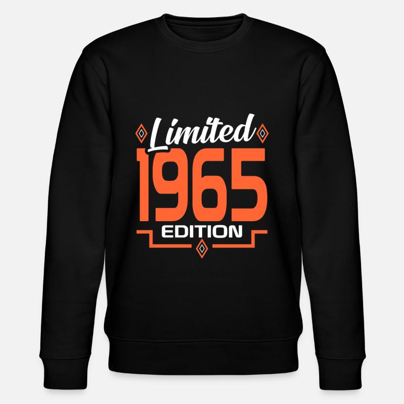 55e anniversaire - Sweat bio CHANGER Stanley/Stella Unisexe - noir