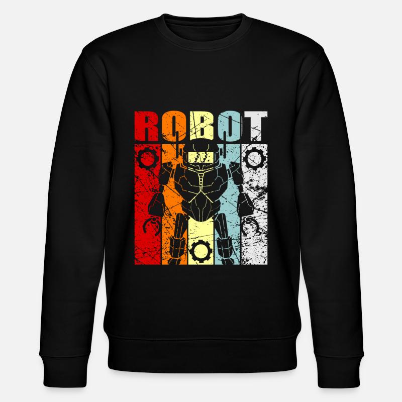 Robot - Sweat bio CHANGER Stanley/Stella Unisexe - noir