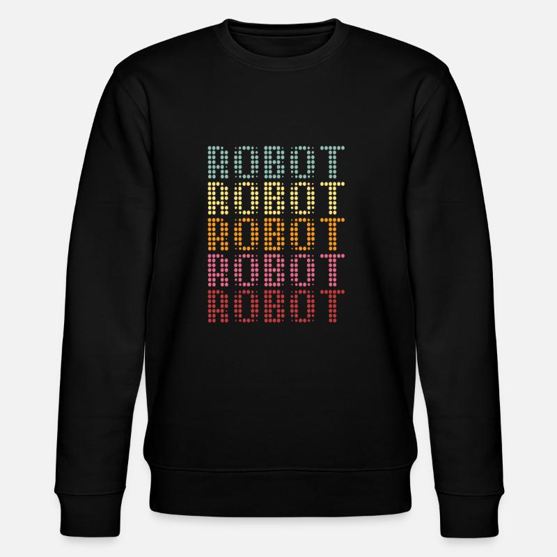 Robot - Sweat bio CHANGER Stanley/Stella Unisexe - noir