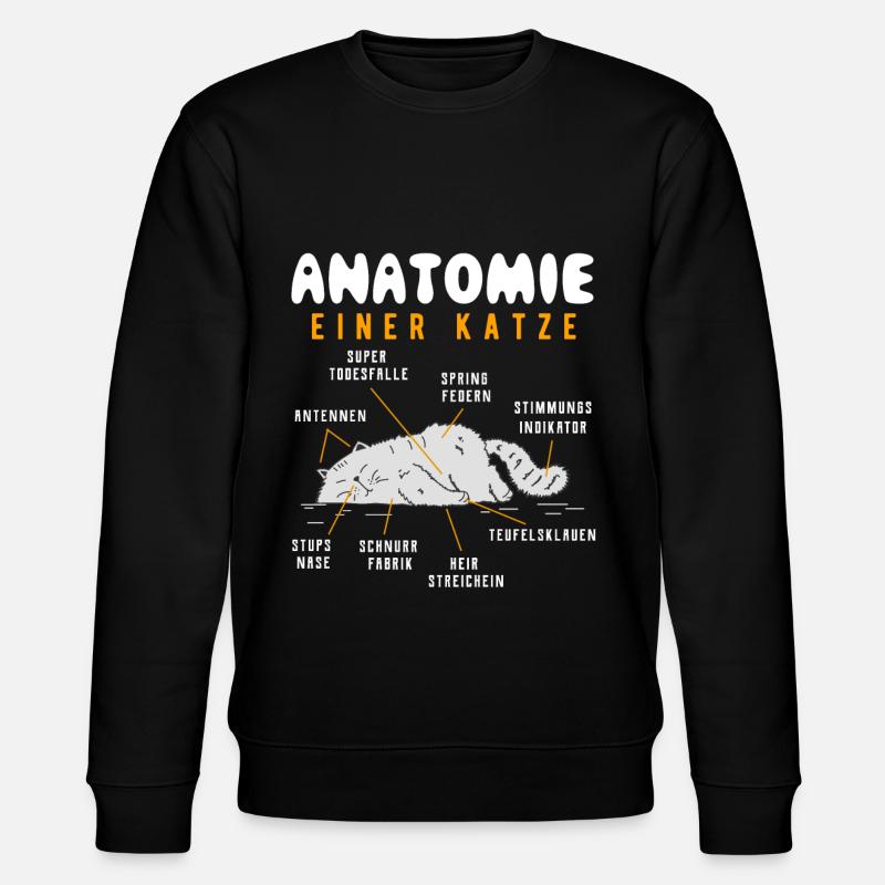 Chat - Sweat bio CHANGER Stanley/Stella Unisexe - noir