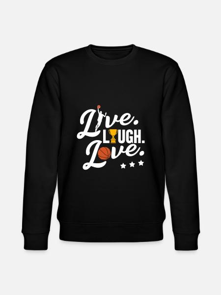 basketball - Stanley/Stella CHANGER Unisex Organic Sweatshirt - black