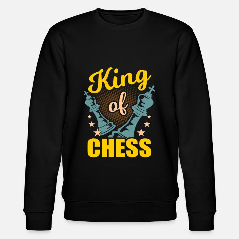chess - Stanley/Stella CHANGER Unisex Organic Sweatshirt - black