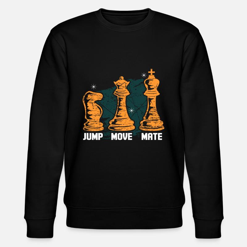 chess - Stanley/Stella CHANGER Unisex Organic Sweatshirt - black