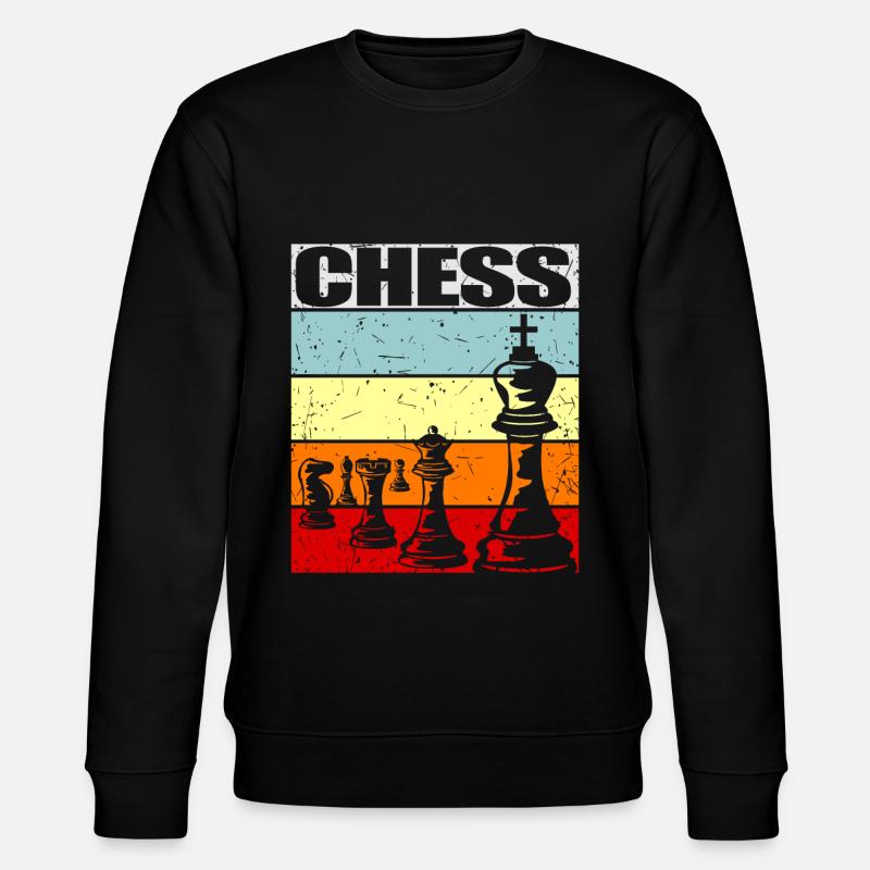 chess - Stanley/Stella CHANGER Unisex Organic Sweatshirt - black