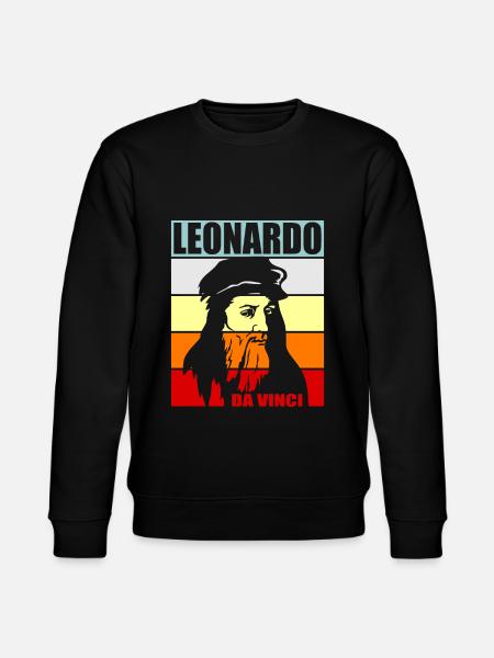 Leonardo da Vinci - Stanley/Stella CHANGER Unisex Organic Sweatshirt - black