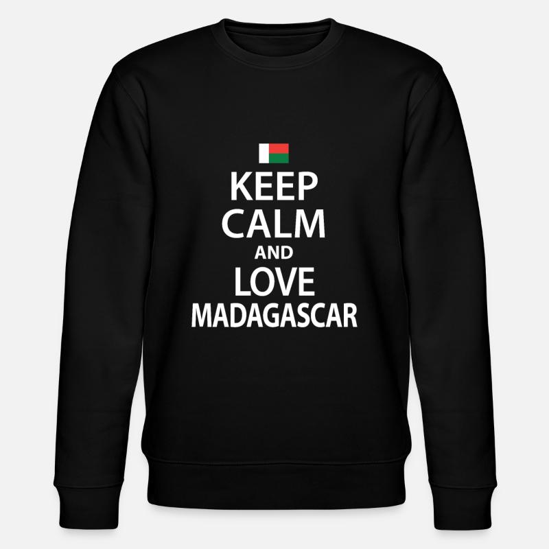 Madagaskar - Stanley/Stella Unisex Bio-Sweatshirt CHANGER - Schwarz
