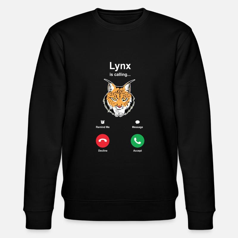 Lynx - Sweat bio CHANGER Stanley/Stella Unisexe - noir