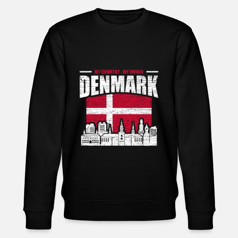 Danemark - Sweat bio CHANGER Stanley/Stella Unisexe - noir