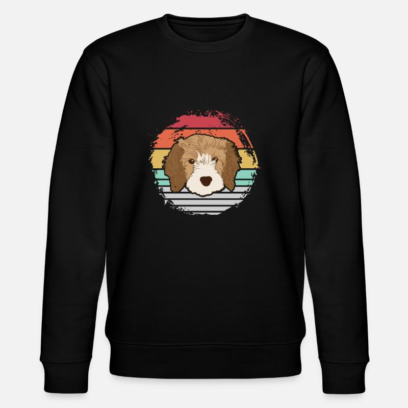 Chien Cavapoo - Sweat bio CHANGER Stanley/Stella Unisexe - noir