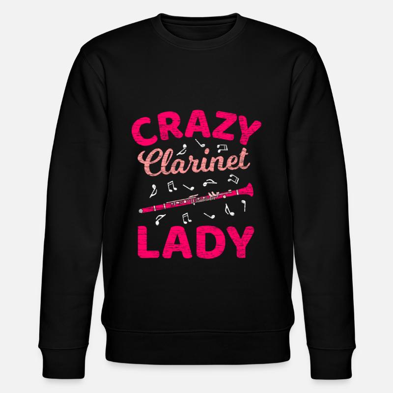 clarinette - Sweat bio CHANGER Stanley/Stella Unisexe - noir